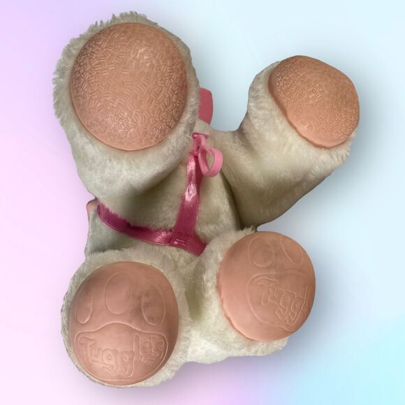 1996 Cap Toys Tuggles the Walking Pup w/ Name tag & Harness Dog Plush - Picture 16 of 16